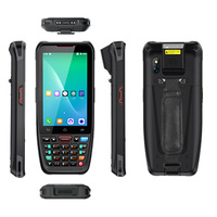 Almacén Android 10,0 4G resistente inalámbrico de mano PDA 1D 2D QR escáner de código de barras inventario terminal de datos móviles PDAs