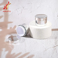 Best-seller : Pot de colle à ongles opaque électroplaqué de 15 g avec capuchon rotatif, récipient de sous-emballage crème opaque pour extension d'ongles