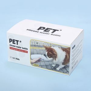 Food Grade Silicone Pet Water <b>Bottle</b> Portable Leakproof <b>Dog</b> Walking Cup With Lanyard - Product Image 1
