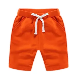 Children Clothes 100% Cotton Breathable kids Boys Short Pants Wholesale Toddler Boys Board Beach Summer Boys Shorts