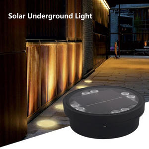 Lampe enterrée à LED <span class=keywords><strong>solaire</strong></span> ronde pour éclairage de pont encastré extérieur Lampe souterraine Éclairage de trottoir 2700K 4000K 6000K - Product Image 5