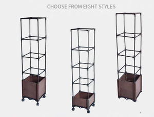 ที่ใส่มะเขือเทศแบบ3ชั้นกรงสำหรับปลูกต้นไม้กล่องสวน - Product Image 3