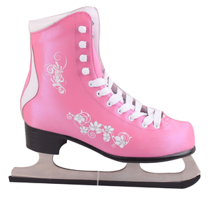 Chaussures de patinage sur <span class=keywords><strong>glace</strong></span> rose pour <span class=keywords><strong>femme</strong></span>, souliers chauds pour l'hiver, vente en gros - Product Image 2