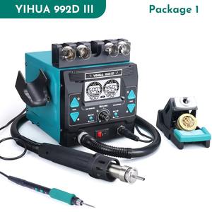 YIHUA992D-III 1000 Вт высокомощный комплект паяльника с C245 C210 совместимый 2 в 1 Прецизионная паяльная станция - Product Image 2