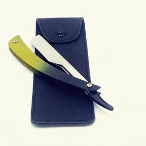 Top Trend Men Barber Salon <b>Straight</b> Shaving <b>Razor</b> High Quality Folding Stainless steel Cut Throat - Product Image 1