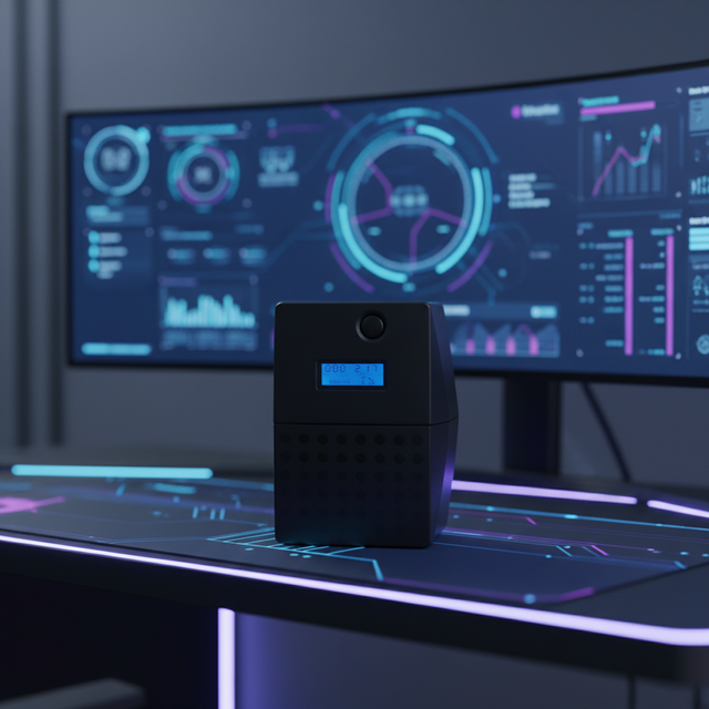 New Model High Quality Line Interactive Single Phase Networking UPS 500VA/2000VA Small Computer Uninterruptible Power Supply