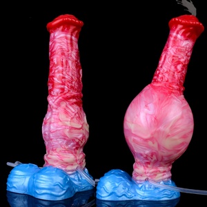NNSX Big Girth Animal <b>Dildo</b> Horse Cock Inflatable Anal Plug Ejaculating and Inflating Anal <b>Dildo</b> Sex Toys for Women Men - Product Image 3