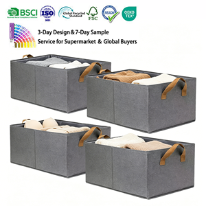 <strong>Wardrobe</strong> Storage <strong>Box</strong> Home Drawer Fabric <strong>Wardrobe</strong> Folding Clothes Pants Storage Basket Bag Underwear Sorting <strong>Box</strong> - Product Image 1
