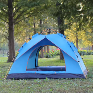 Carpa Exterior Impermeable para 3-4 Personas, Totalmente Automática, Otro Equipo de Camping, Pesca, Carpa de Camping Portátil para Exteriores - Product Image 1