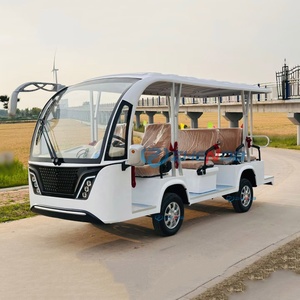 Tourist Electric Shuttle Bus Chinese <b>Cheap</b> Mini Electric Cars Sightseeing Bus Made in China Electric Sightseeing Bus - Product Image 4