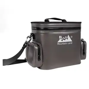 隔热15L防水软冷却器袋野营冷却器保持凉爽和温暖72小时送餐野餐野营午餐袋