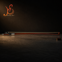 Archet de violon en bois de santal vert, poils de cheval blanc véritable, talon en ébène, tailles 4/4, 3/4, 1/2, accessoires pour violon