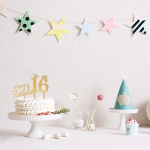 Adorno <span class=keywords><strong>de</strong></span> Pastel <span class=keywords><strong>de</strong></span> Corona <span class=keywords><strong>de</strong></span> Acrílico Dorado y Plateado con Purpurina <span class=keywords><strong>2021</strong></span> con Números del 0 al 9, Adorno <span class=keywords><strong>de</strong></span> Pastel <span class=keywords><strong>de</strong></span> Cumpleaños para Graduación - Product Image 3