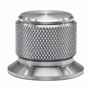A 25x19mm Premium CNC Aluminum Volume <b>Knob</b> 4mm 6mm Shaft HiFi Audio Amplifier DAC Control <b>Knob</b> - Product Image 1