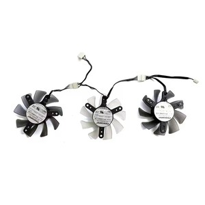 สำหรับ <span class=keywords><strong>ASRock</strong></span> <span class=keywords><strong>RX</strong></span> <span class=keywords><strong>5700</strong></span> 5700XT 8GB พัดลมระบายความร้อนกราฟิกการ์ด Phantom 75mm PVA080E12R 4PIN RX5700 <span class=keywords><strong>XT</strong></span> พัดลม GPU - Product Image 5