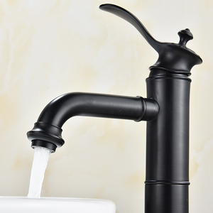 De alta calidad de latón baño <span class=keywords><strong>grifo</strong></span> <span class=keywords><strong>lavabo</strong></span> negro mezclador de <span class=keywords><strong>lavabo</strong></span> - Product Image 4