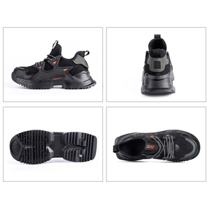Sunland Giày Thoáng Khí An Toàn Mềm Cho Công Nhân Giày Bảo Hộ Lao Động Công Nghiệp Mũi Thép Cho Nam Nữ Công Sở - Product Image 3
