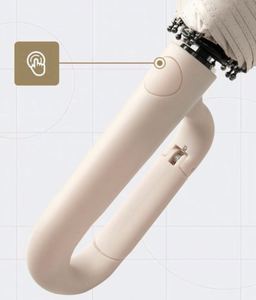 Travel Compact Inverted <b>Umbrella</b> with Ring Buckle Portable Large Strong <b>Windproof</b> Reverse Reflective <b>Umbrellas</b> for Rain Sun Gift - Product Image 3