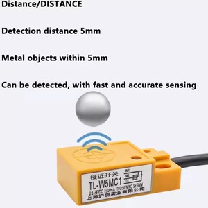 KH TL-W5MC1 5มม. สวิตช์ตรวจจับความใกล้เคียงแบบอุปนัย<span class=keywords><strong>3</strong></span>สาย NDC 6-36V สำหรับ <span class=keywords><strong>Arduino</strong></span> TL-W5MC1/C2/F1/F2 - Product Image 6
