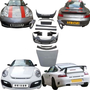 Carrera 911 996 Classique Intemporelle : Nouvelle Mise à Niveau de Pare-chocs de Haute Qualité vers Kit Carrosserie Complet 997 pour un Style Aéro - Product Image 1