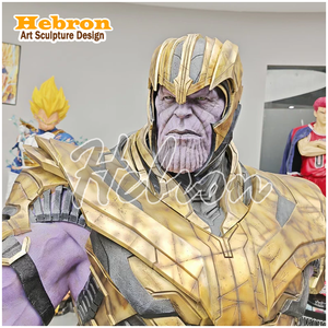 Estatua de acción Marvel Legends <span class=keywords><strong>1</strong></span>_<span class=keywords><strong>1</strong></span>, busto realista de <span class=keywords><strong>Thanos</strong></span>, estatua de fibra de vidrio para decoración del hogar - Product Image 6