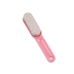 Meist verkaufte Peeling-Entferner Körper haut Füße <span class=keywords><strong>Scrub</strong></span> ber Bimsstein Stein bürste mit Griff - Product Image 6