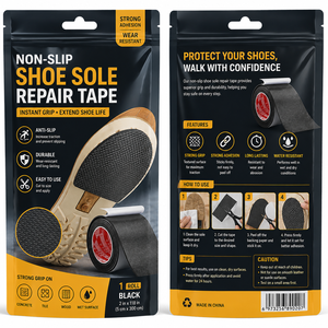 Autocollants de <span class=keywords><strong>talon</strong></span> <span class=keywords><strong>anti</strong></span>-usure et antidérapants pour talons hauts, patch de remplacement de <span class=keywords><strong>talon</strong></span> silencieux et résistant à l'usure - Product Image 4