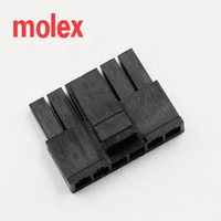 마이크로 핏 3.0 콘센트 하우징 단일 열 6 회로 Molex 436450600 43645 0600 커넥터