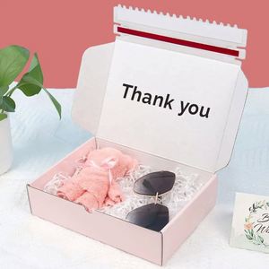Custom Luxury Printed Logo Foldable <b>Cardboard</b> Kraft Paper <b>Box</b> Clothes Shoes Packaging Shipping <b>Packing</b> Mailer Paper <b>Box</b> - Product Image 2
