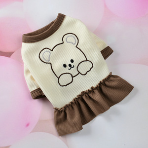 Joymay New Arrival Personalizado Elegante Cachorro De Cachorro Camisa De Verão Roupas Poliéster Teddy Bear Pomeranian Schnauzer Vestido De Gato - Product Image 2