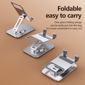 Портативный складной алюминиевый держатель для мобильного телефона - Product Image 2