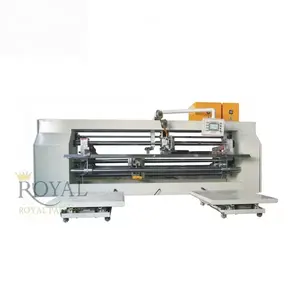 Máquina de costura de cajas de cartón semiautomática de doble pieza Máquina de costura de hojas de cartón corrugado