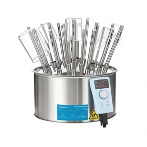 Sécheur à flux d'air en verre Labshark pour <span class=keywords><strong>laboratoire</strong></span>, pour tube, fiole, bécher, équipement de séchage à l'humidité en acier inoxydable, fabriqué en Chine continentale - Product Image 1