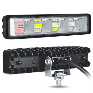 Hot Bán 6500K Phông Chữ 4 Lỗ Với Đèn Flash 24LED Làm Việc Ánh Sáng Off-Road Xe Sửa Đổi Sửa Chữa Ánh Sáng Xách Tay - Product Image 2