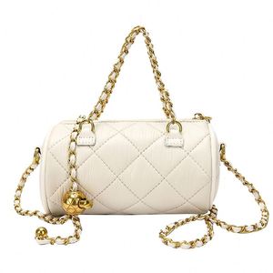 Nuevo Bolso de Mano de Moda para Mujer con Cadena de Diamantes, Patrón Geométrico, PU, Antirrobo, Bolso Bandolera - Product Image 2