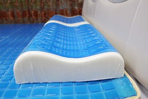 Promoción Visco ortopédicos de sílice de espuma de memoria contorno hielo fresco comodidad almohadas - Product Image 5