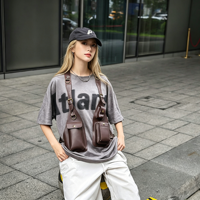 Sac à dos de randonnée imprimé à livraison rapide, sac à bandoulière, logo personnalisé, sac de plage, sac de chasse, sac de sport, gilet tactique d'été, sac de poitrine à prix abordable