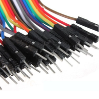 Câbles de raccordement Dupont FYX 40 broches, mâle-mâle, femelle-femelle, mâle-femelle, pour breadboard, 10CM, 20CM, 30CM, 40CM