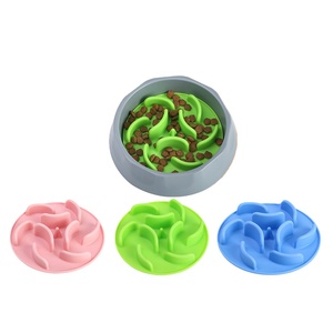 Custom Portable 2 in 1 Drinking Eating Puppy Essentials <b>Silicone</b> <b>Mat</b> Pet Slow Feeder Dog Food Bowl - Product Image 5