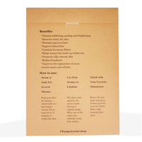 Boîte à enveloppes plates en papier kraft avec fenêtre transparente en PVC, impression de logo personnalisée, prix d'usine