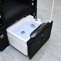 Fauteuil de massage et de pédicure de luxe inclinable, table de manucure et pédicure, fauteuil de pédicure pour salon de beauté