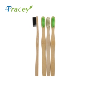 Cepillo de Dientes Desechable Personalizado con Mango, Natural, Ecológico, Biodegradable, Libre de BPA, con Cerdas Suaves <span class=keywords><strong>para</strong></span> Uso en Hoteles y Viajes - Product Image 3