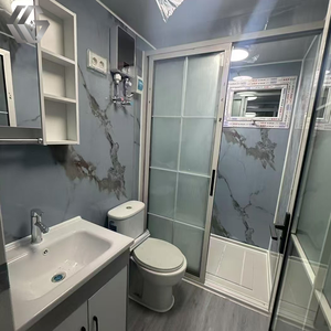 Rumah kontainer gaya hitam elegan-tempat tinggal seluler kontemporer - Product Image 6