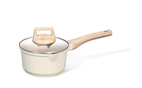 Ensemble de casseroles et poêles antiadhésives de luxe moderne de 21 pièces, fond à induction, tous types de cuisinières, ensemble très vendu
