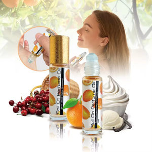Perfume en <span class=keywords><strong>Roll</strong></span>-on Personalizado de Alta Calidad con Aroma a Crema de Naranja y Helado, Refrescante y Dulce - Product Image 1