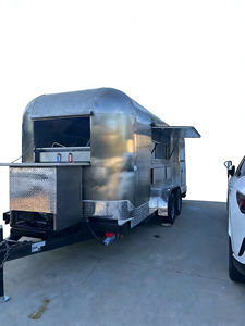 Camión de Comida VIC Tipo Autobús de Dos Pisos, Remolque de Comida Móvil con Cocina Completa, Multifuncional, para Servicio de Dulces y Bocadillos, de Acero Inoxidable - Product Image 2