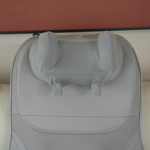 Coussin de massage chauffant gris, thérapie par vibration et chaleur, pour le cou, le dos, les hanches, la taille, les jambes, à brancher sur courant alternatif WP B06B - Product Image 1