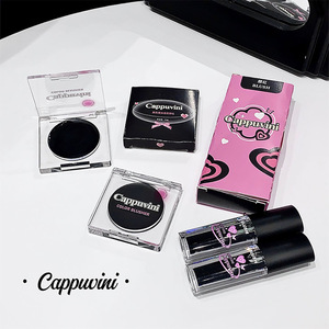 Cosmétiques multi-usages Couleur changeante Noir Rose <span class=keywords><strong>Blush</strong></span> Baume pour les lèvres et les joues Teinte Cappuvini Blendable Ph Reacting <span class=keywords><strong>Creme</strong></span> <span class=keywords><strong>Blush</strong></span> - Product Image 6