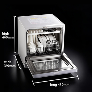 Mini lave-vaisselle intelligent de bonne qualité, portable, entièrement automatique, avec fonction de désinfection, pour comptoir de cuisine - Product Image 5