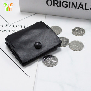 Cross-border hot-selling leather <b>mini</b> coin purse, handmade <b>mini</b> coin purse, earphone <b>bag</b>, US dollar wallet - Product Image 4